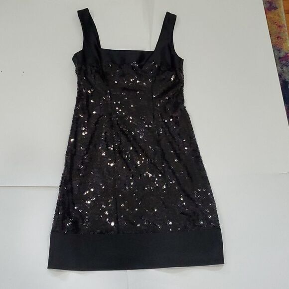 Jones New York Black Sequin Dress - Picture 3 of 11